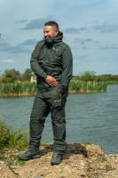 RidgeMonkey Bunda APEarel ThermaPro Waterproof Shell Coat Green (2)