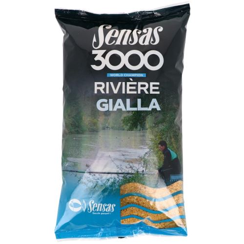 Sensas Kŕmenie 3000 Riviere Gialla (Veľká Ryba - Ovocie) 1 kg