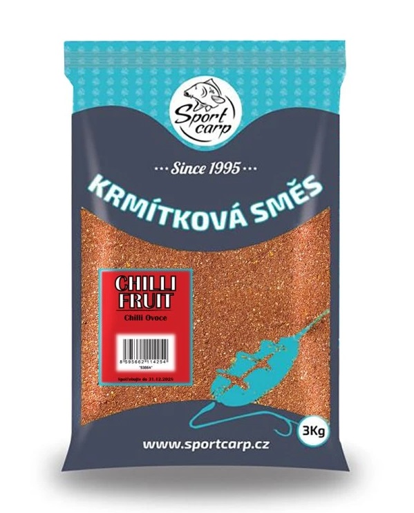 Sportcarp krmítková zmes 3 kg - chilli fruit