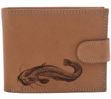 Mercucio Peňaženka Natural Vzor 6 Sumec Celý