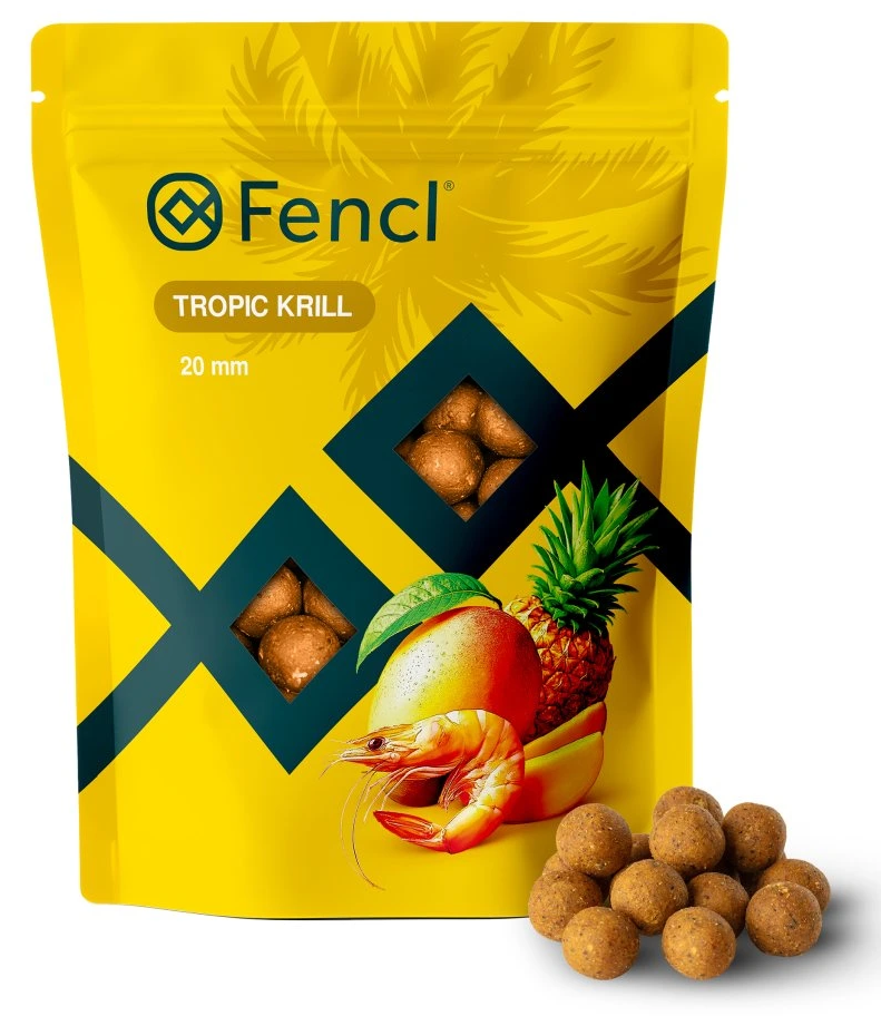 Fencl boilie tropic krill 900 g - 20 mm