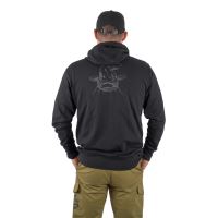 Black Cat Mikina Black Hoody (1)