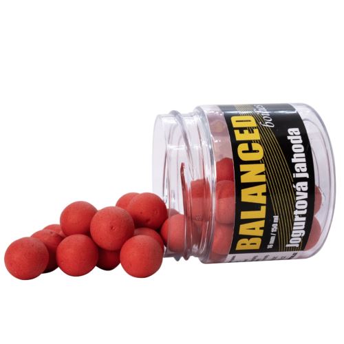 Carp Inferno Balanced Boilie Jogurtová Jahoda 150 ml