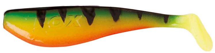 Fox rage gumová nástraha zander pro shad fire tiger - 10 cm