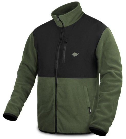 E-shop Delphin flísová bunda zip twin - l