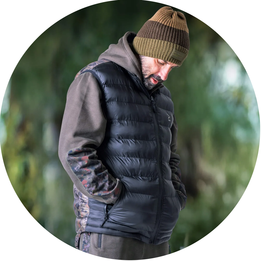 E-shop One more cast vesta splash camo knight gilet - m