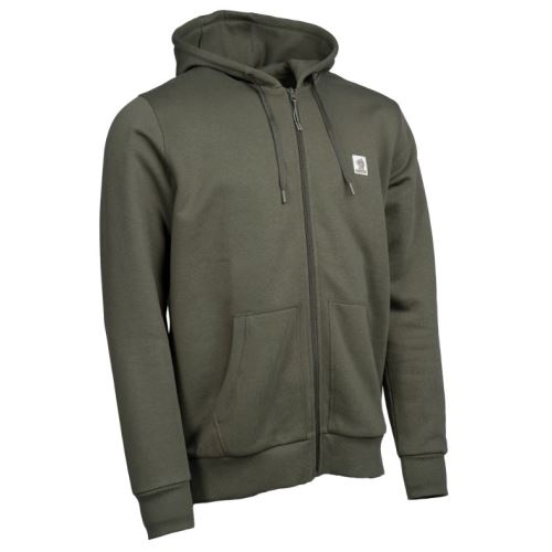 Nash Mikina Make It Happen Badge Zipped Hoody Green