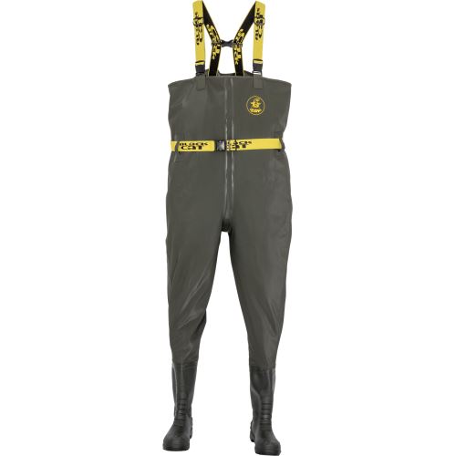 Black Cat Prsačky Green Booted Waders
