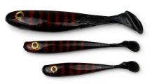 Yaccuza Gumová Nástraha Hand Made Killer Airbrush Black Stripes - 15 cm 22 g 1 ks