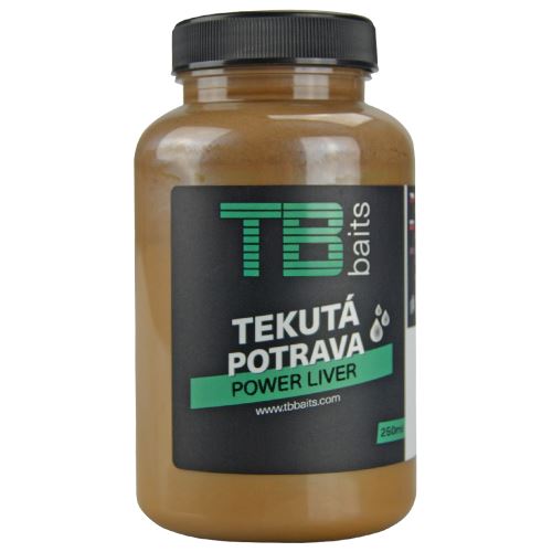 TB Baits Tekutá Potrava Power Liver