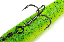 Fox Rage Gumová Nástraha Pelagic Ready Rig Slick Finesse Lemon Tiger (3)