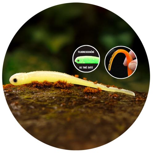 Redbass Smáčik Big Snake Lemon UV COLOR