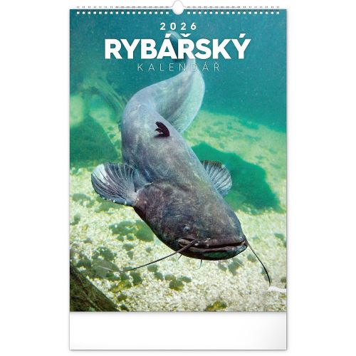 PGCZ Nástenný Rybársky Kalendár 2026 CZ 33x46 cm