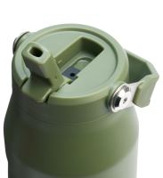 Stanley Termofľaša The Iceflow Bottle Flip Strap Dried Pine 1,1 l (1)