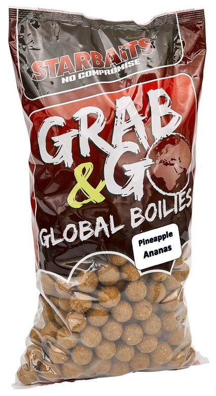 Starbaits boilies g&g global pineapple - 2,5 kg 20 mm