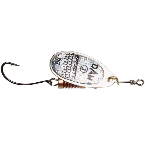 Dam Blyskáč Effzett Spinner With Single Hooks Sinking Reflex Silver