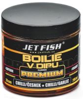 Jet Fish Boilie V Dipe Premium Clasicc 200 ml 20 mm - Chilli Cesnak