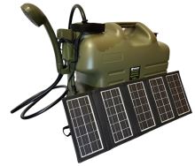 Holdcarp Kanister So Sprchou Rechargeable Camping Shower 25L + Solar 10W