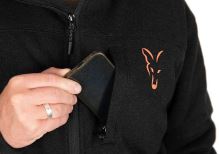 Fox Bunda Collection Sherpa Jacket Black Orange (8)