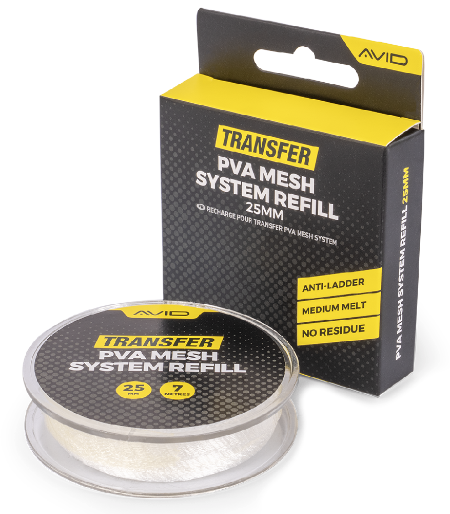 E-shop Avid carp náhradné pva pančucha transfer pva mesh system refill 7 m - 25 mm