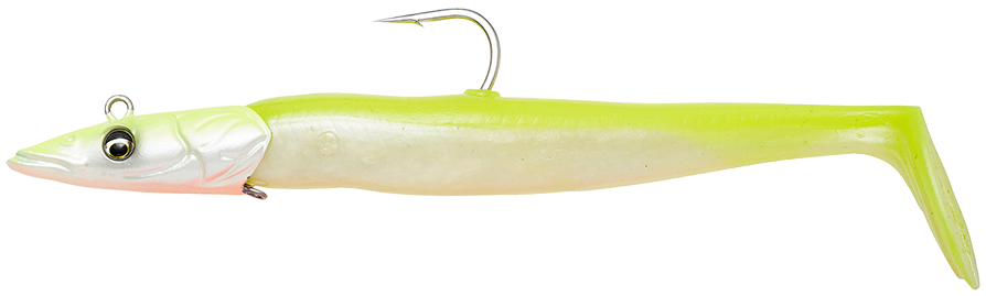 E-shop Savage gear gumová nástraha sandeel v2 sinking lemon back 2+1 - 15,5 cm 46 g
