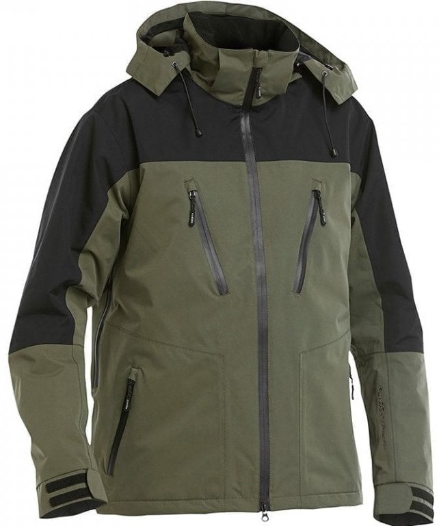 E-shop Fladen bunda jacket authentic 2.0 zelená/čierna - m
