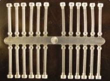 Extra Carp silicone boilie holder číra