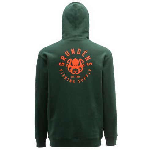 Grundéns Mikina Displacement DWR Hoodie Kraken Deep Forest