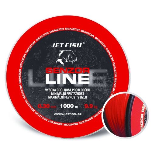 Jet Fish Senzor line Red 1000 m