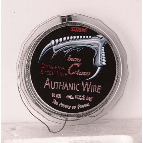 Iron Claw náväzcová šnúra Authanic Wire 10 m Grey