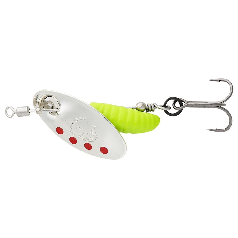 Savage gear rotačka grub spinners silver red lime - 0 2,2 g