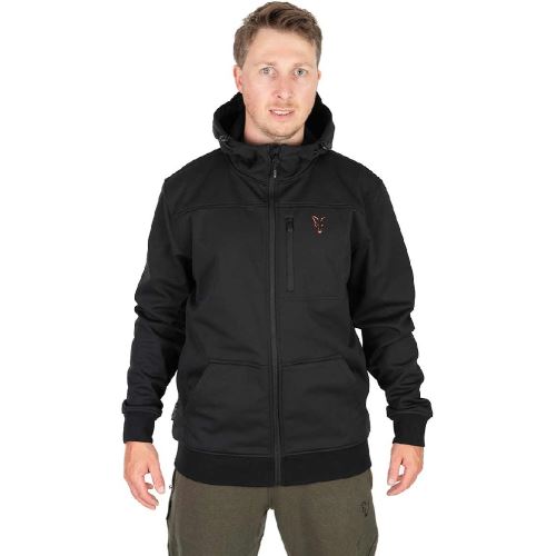 Fox Bunda Collection Soft Shell Jacket Black Orange