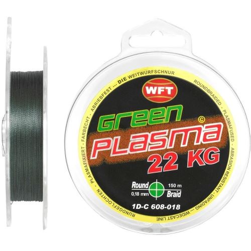 WFT Šnúra KG Plasma Round Green150 m