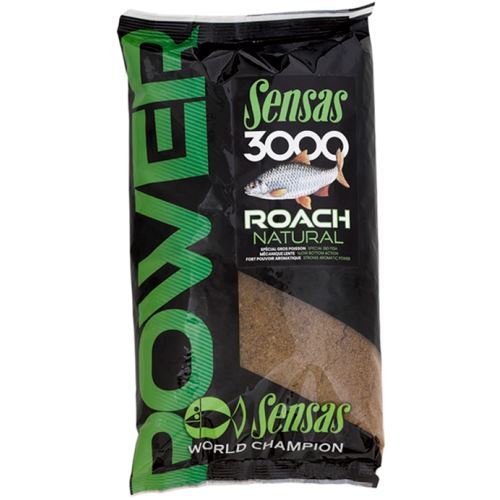 Sensas Krmítková Zmes 3000 Power Roach Natural Plotica 1 kg