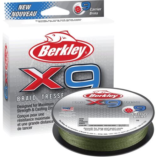 Berkley Splietaná Šnúra X9 Low Vis Green