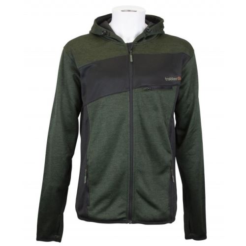 Trakker Mikina Marl Fleece Back Hoody