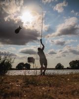 Spomb Ujímaný Šokový Vlasec Tapered Braided Leaders 3x10 m 50-20 lb (17)