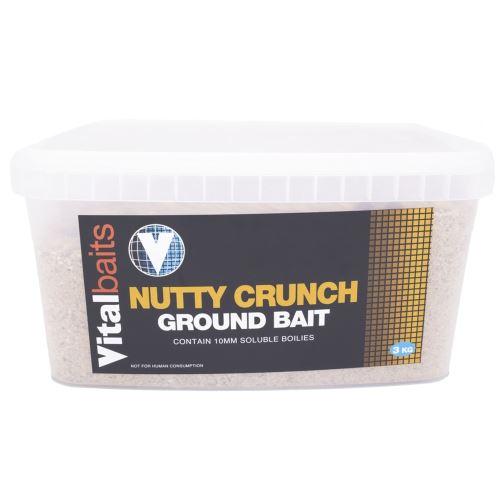 Vitalbaits Vnadiaca zmes Nutty Crunch Bucket 3kg