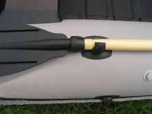 Sportex Nafukovací Čln Delta 260 Šedý + Držiak Motora (2)