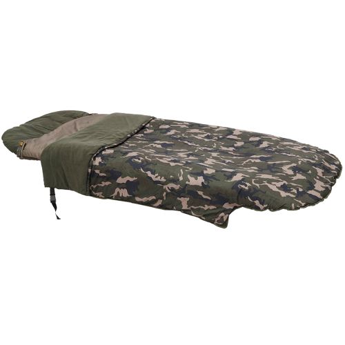 Prologic Spací Vak S Prehozom Element Comfort S Bag Thermal Camo Cover 5 Season 215x90 cm