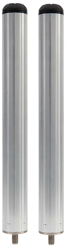 E-shop Matrix predlžovacie nohy silver leg extensions 36 mm 2 ks - 150 mm