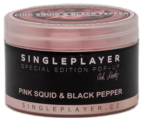 Singleplayer plávajúce boilie special edition pop-up pink squid & black pepper 50 g - 16 mm