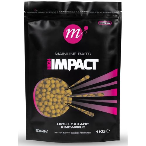 Mainline Boilie Hi Impact High Leakage Pineapple 1 kg