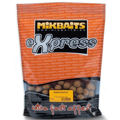 Mikbaits Boilies Express Original Sladká Kukurica 18 mm