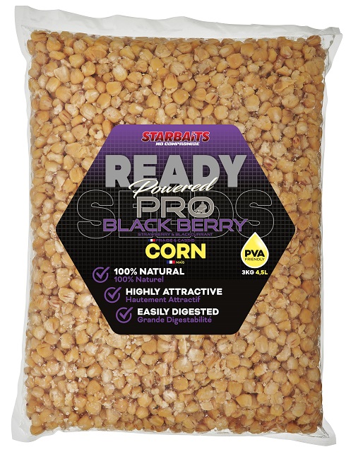 Starbaits kukurica ready seeds pro blackberry - 3 kg