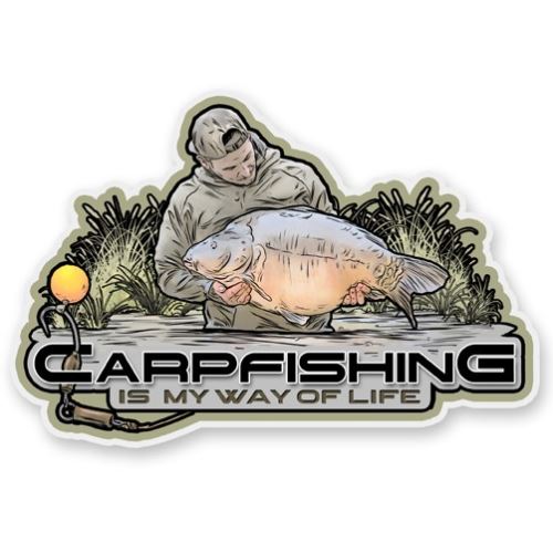 4ANGLERSDESIGN Samolepka 78 Carpfishing Is My Way Of Life