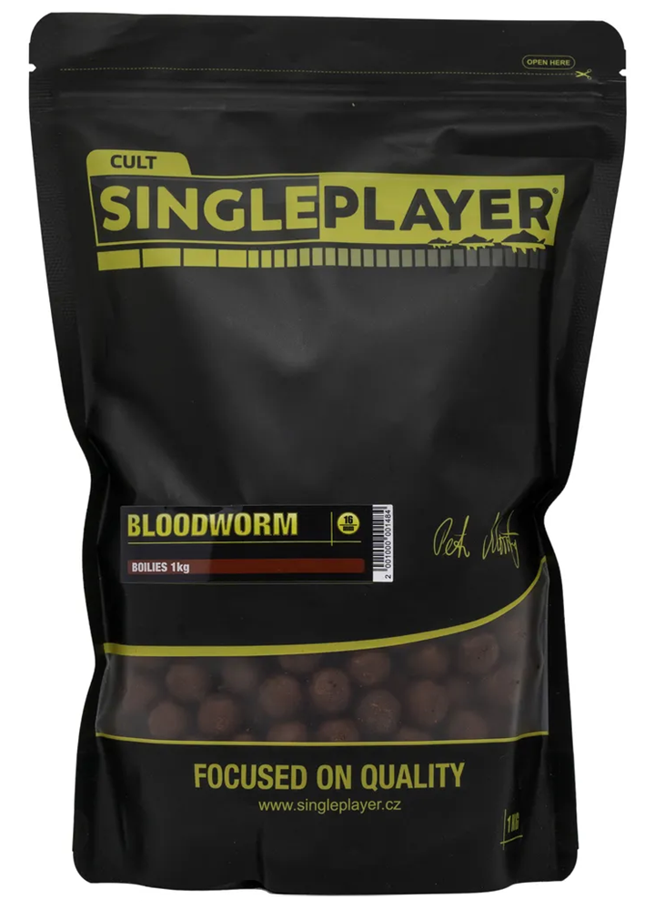 Singleplayer boilies bloodworm - 5 kg 24 mm