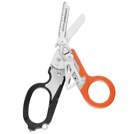 Leatherman nožnice multitool profesionálny záchranár raptor rescue - orange/black