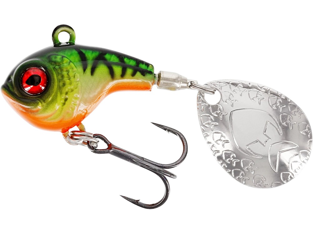 E-shop Westin nástraha dropbite spin tail jig firetiger - 3,7 cm 22 g
