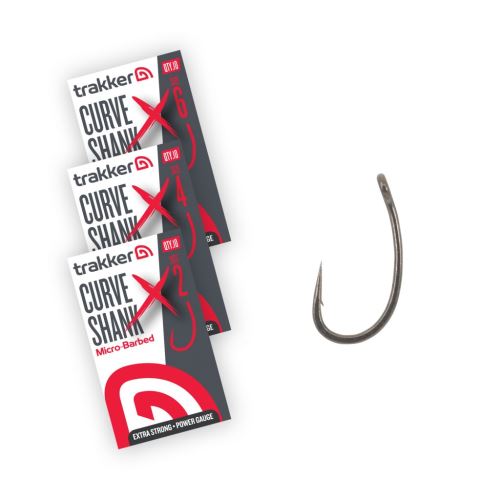 Trakker Háčiky Curve Shank XS Hooks Micro Barbed